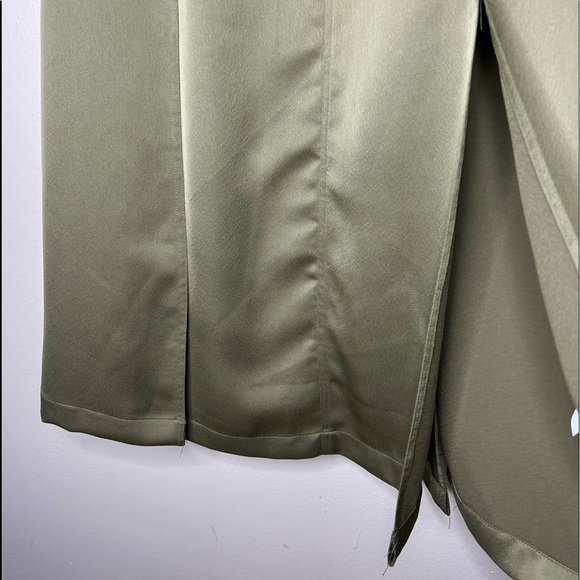 NWOT Nicholas MIDI PENCIL SKIRT W/DOUBLE-SLIT $425 size 4 - Picture 4 of 9